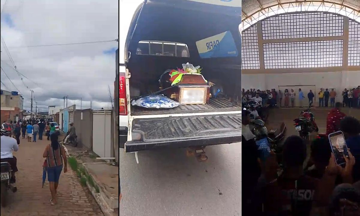 Corpos de dois baianos encontrados mortos na Paraíba são enterrados em cidade do interior do estado
