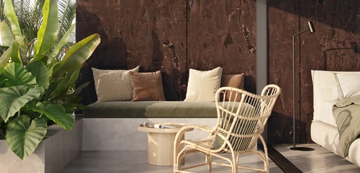 Texturas naturais e biofilia ganham espaço na arquitetura residencial