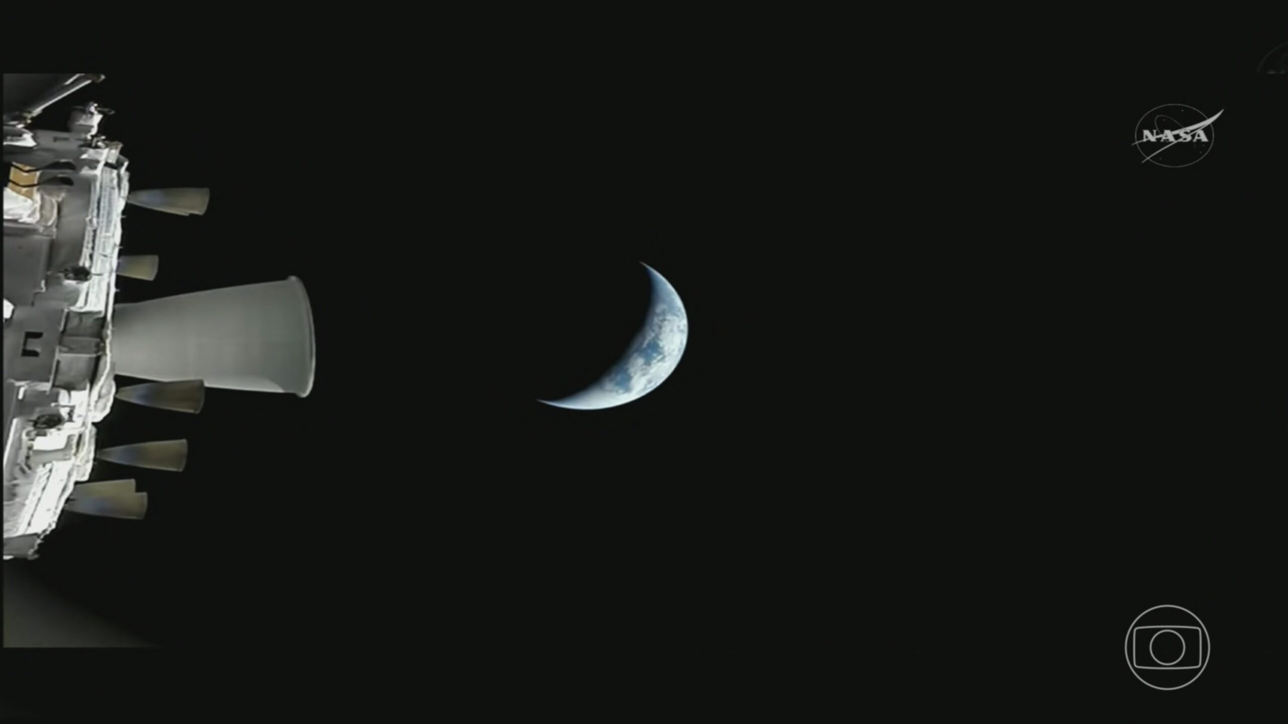 Missão Artemis se aproxima de deixar órbita da Terra e se lançar rumo à Lua