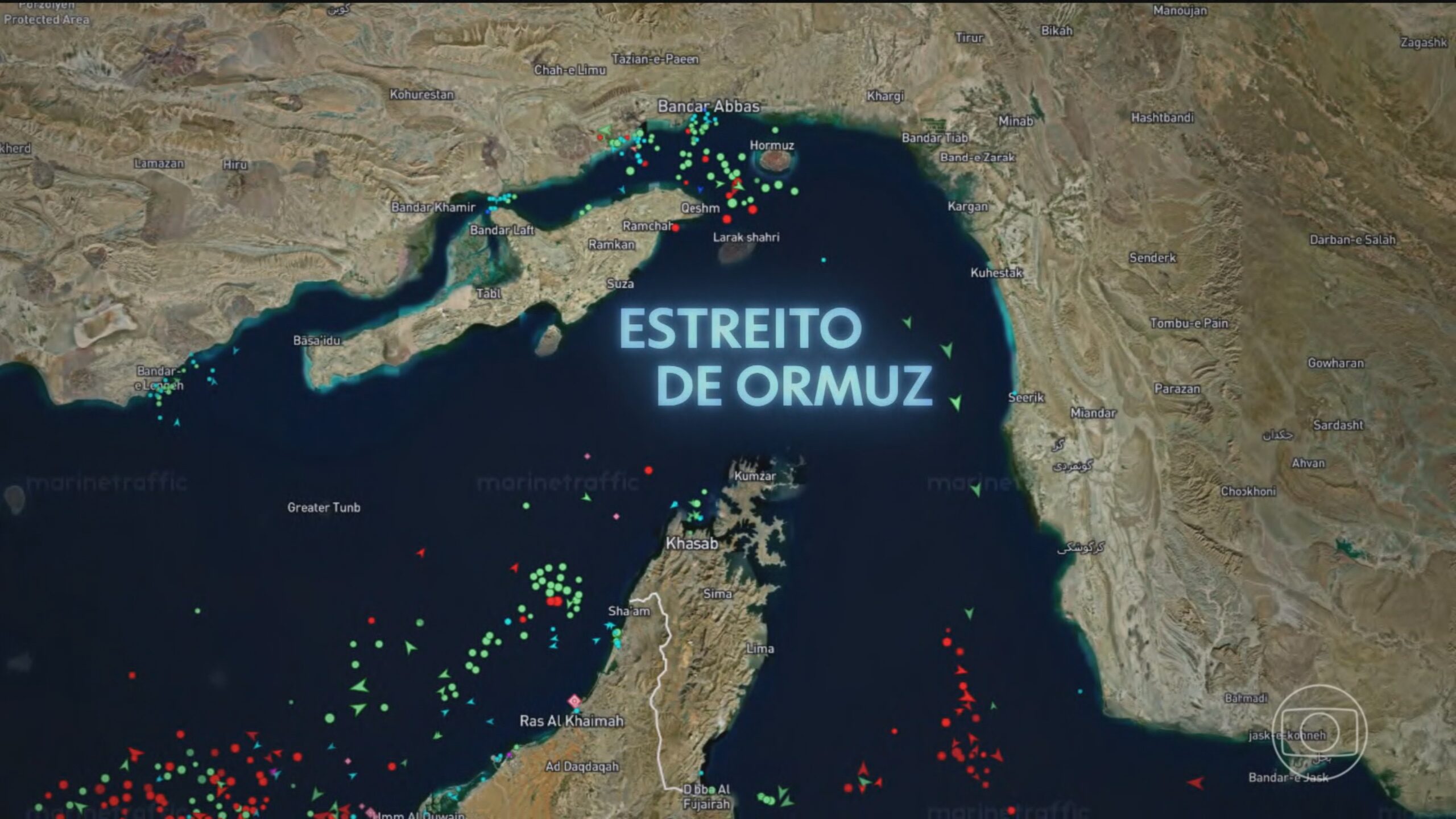 Irã impõe restrições sobre Estreito de Ormuz, e movimento de navios é praticamente nulo; incerteza faz preço do petróleo oscilar