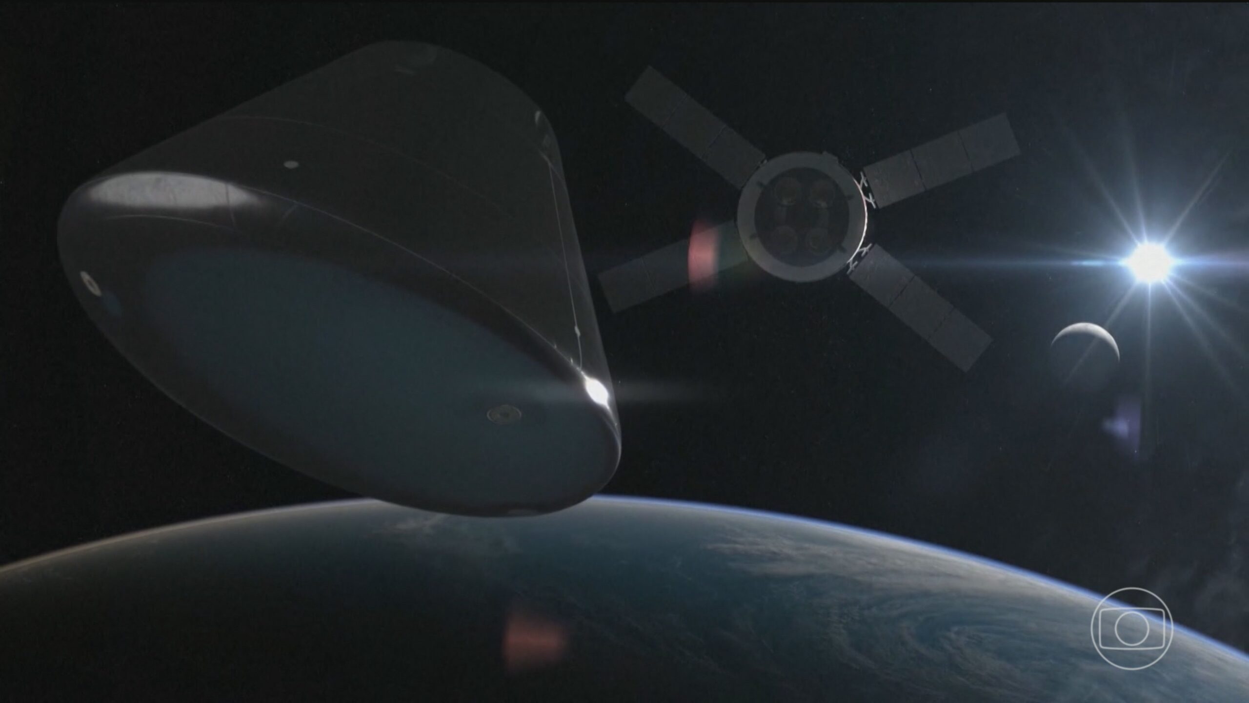 Animação da Nasa detalha como será a volta da Artemis II à Terra