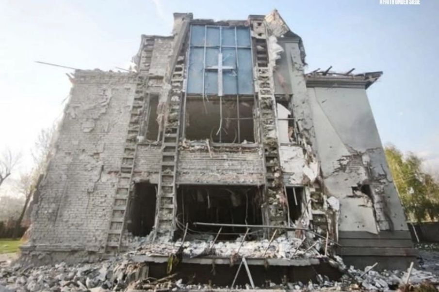 ataque russo atinge Igreja Batista em culto e mata pastor