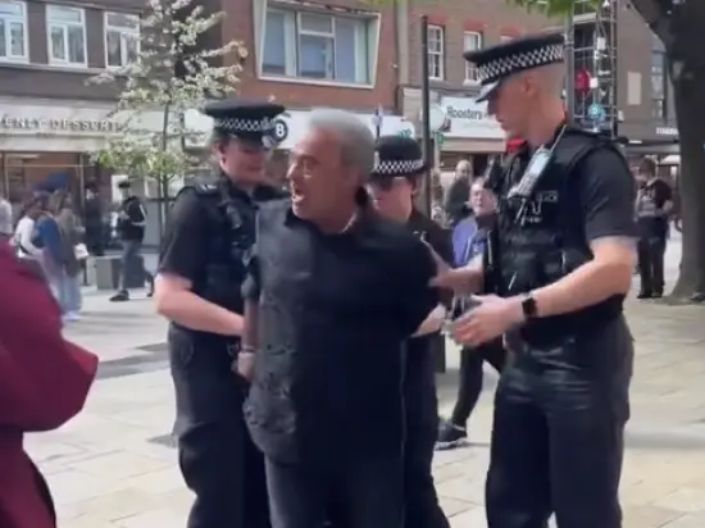 Vídeo mostra pastor sendo preso por pregar em praça na Inglaterra