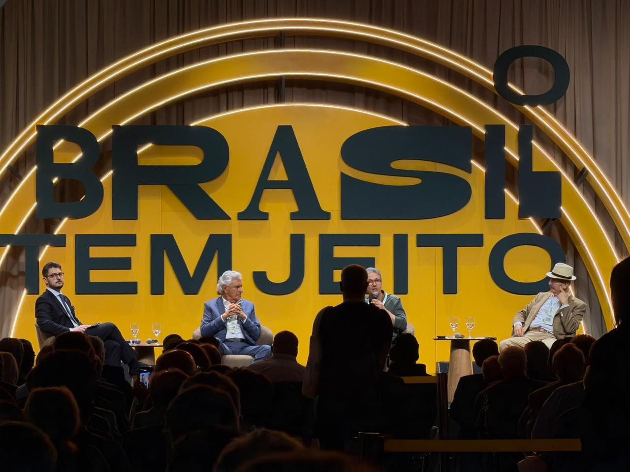 Três pré-candidatos à Presidência debatem ideias para o Brasil no RS: saiba o que disseram Caiado, Rebelo e Zema