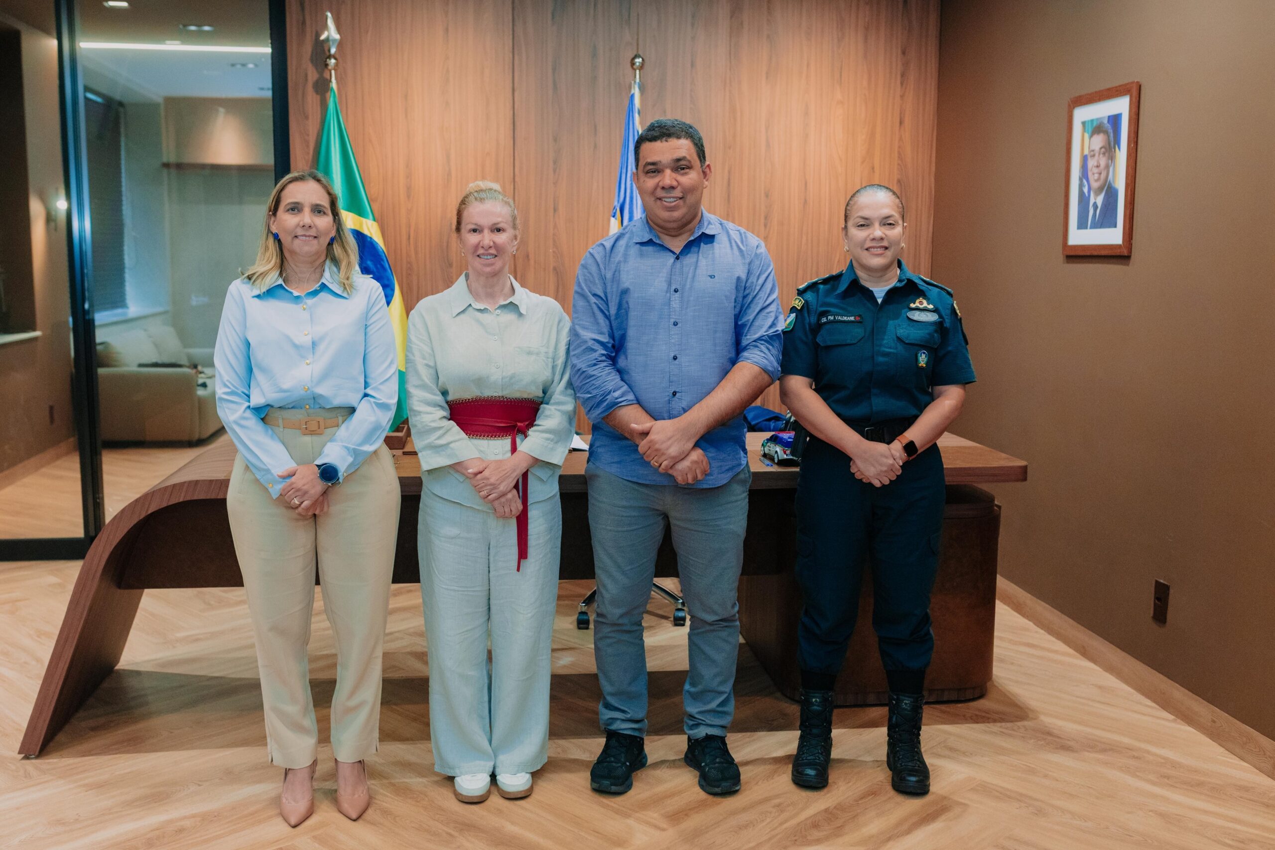 Novo governador faz mudanças e põe mulheres no comando da PM, Polícia Civil e Segurança de RR