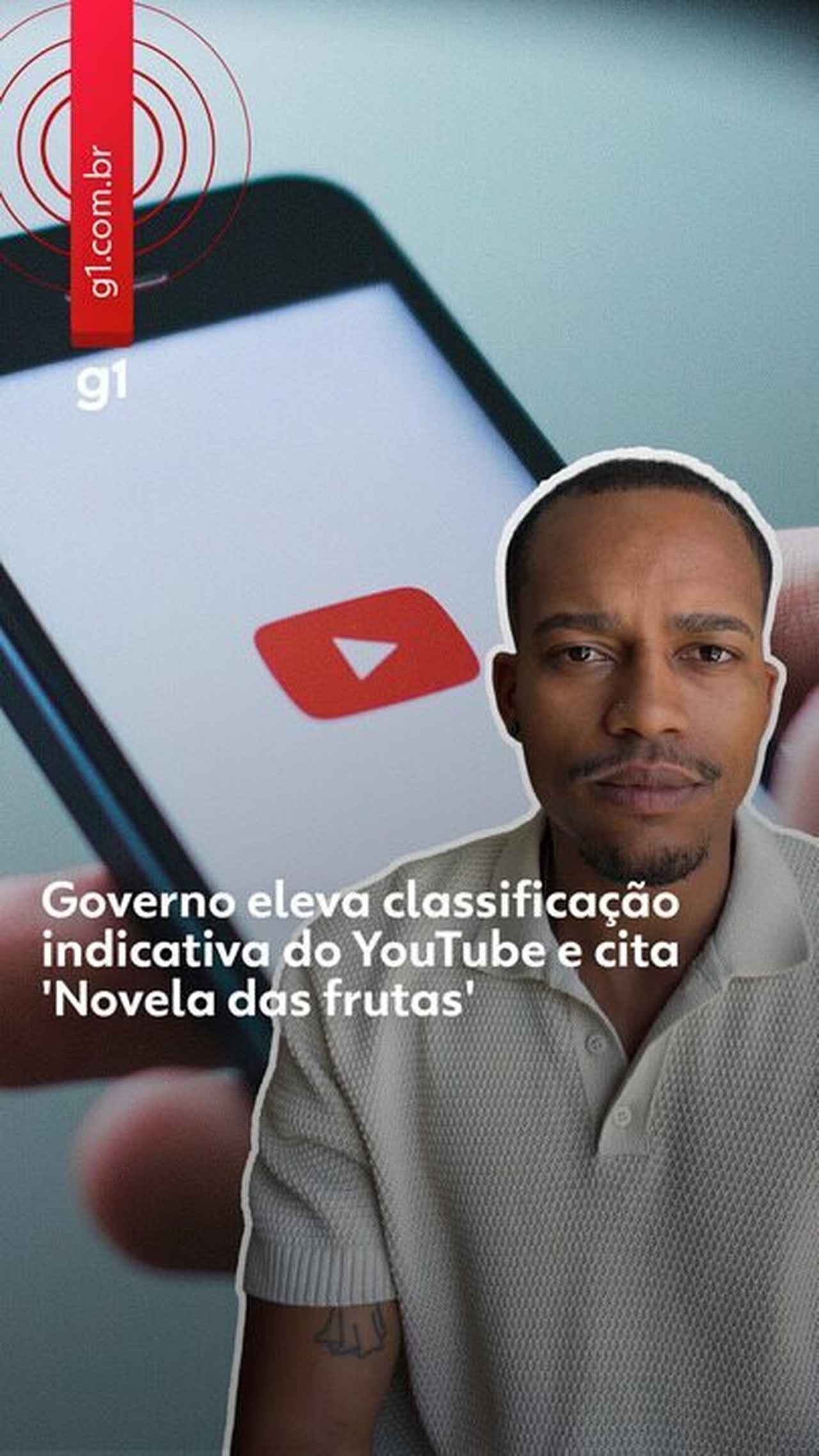 Governo eleva classificação indicativa do YouTube e cita 'Novela das frutas' ao apontar conteúdo violento