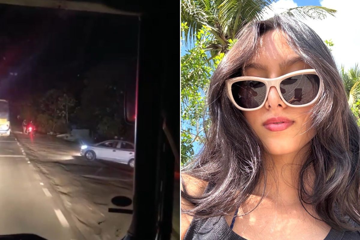 Estudante morre após ser atropelada por caminhão em ponto de ônibus