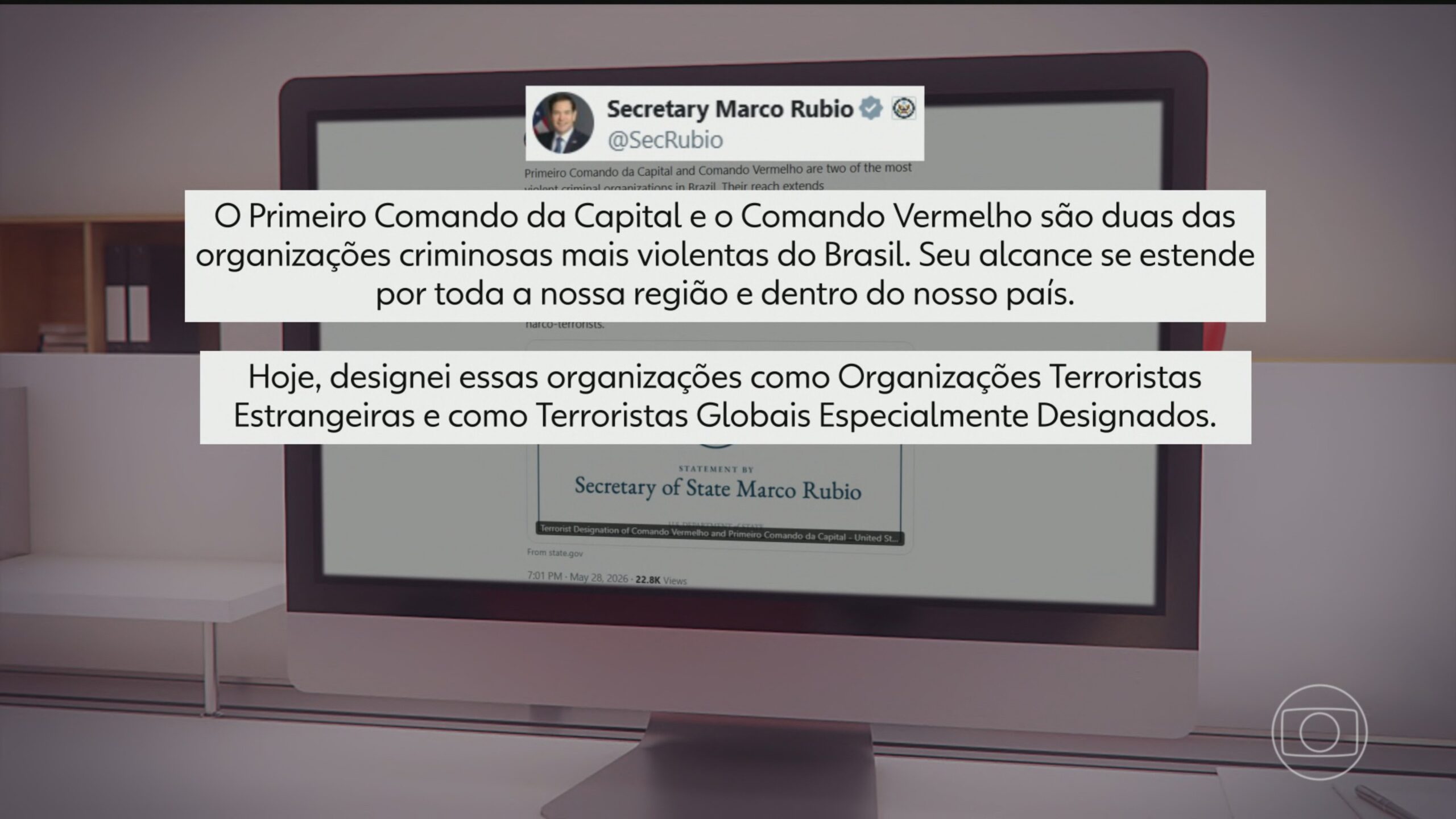 A classificação de PCC e Comando Vermelho como organizações terroristas – O Assunto #1730