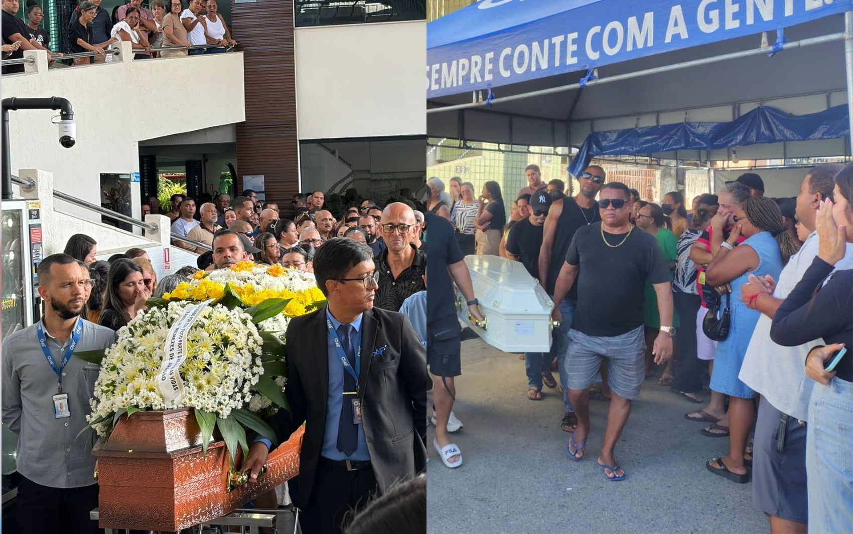 Despedidas de guia e estudante geram comoção em Sergipe