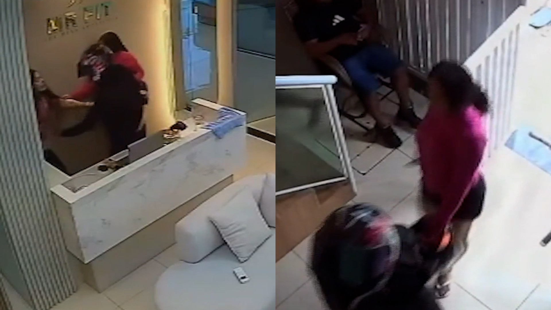 VÍDEO: Dupla assalta loja e agride empresária em São Luís