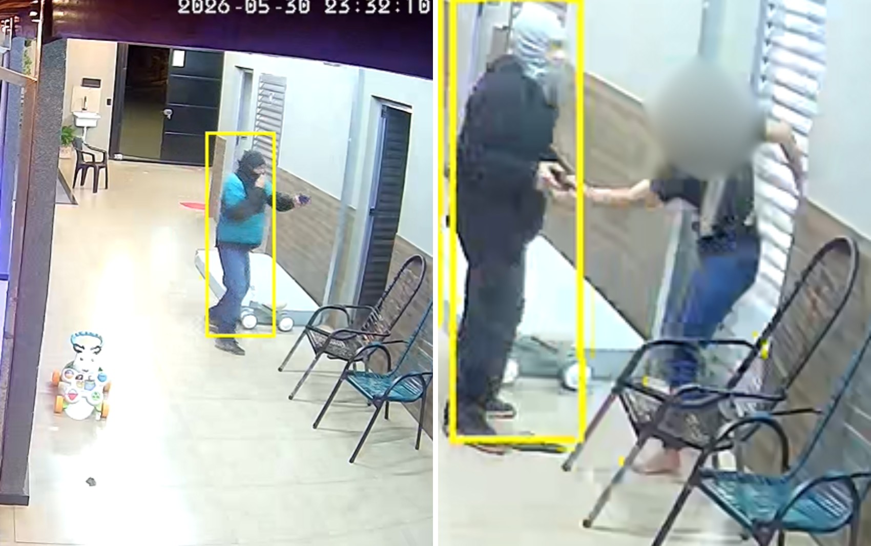 Ladrões ameaçam família durante assalto em área de lazer em SP; VÍDEO