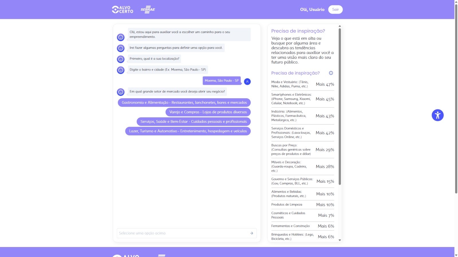 Vai abrir uma empresa? Ferramenta gratuita usa inteligência artificial para indicar os melhores locais