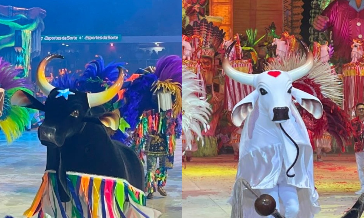 Caprichoso exalta a resistência do boi-bumbá, e Garantido celebra ‘terra encantada’ na última noite do Festival de Parintins 2026