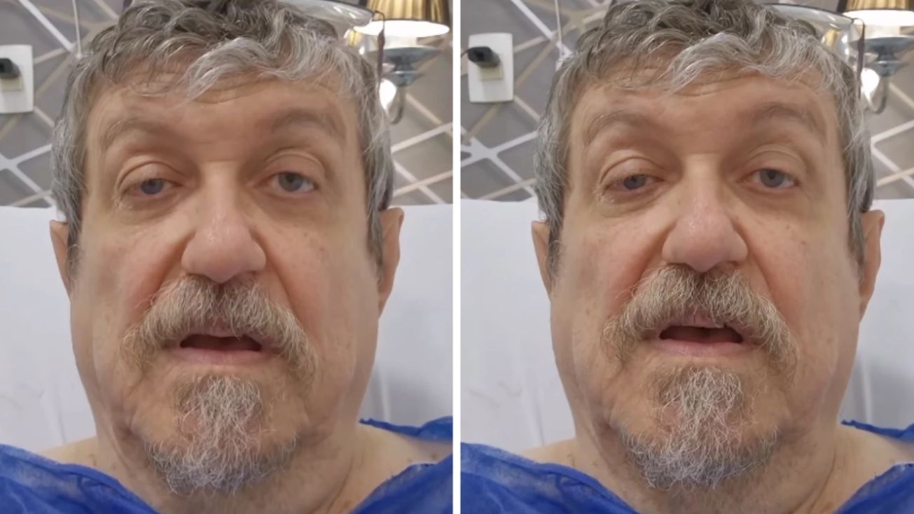 Sayão relata pós-operatório delicado após cirurgia na próstata