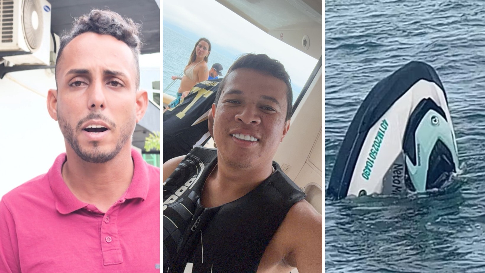 Responsável por moto aquática usada em passeio que terminou com mulher à deriva e homem morto é indiciado