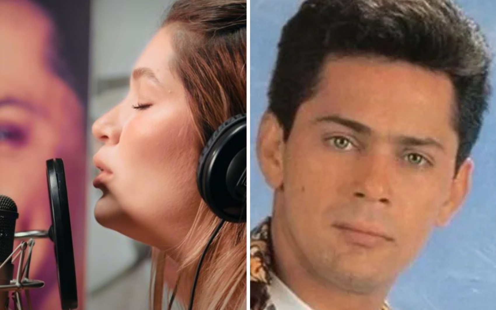 Filha de Leandro ao grava música do pai: ‘o amor verdadeiro permanece’