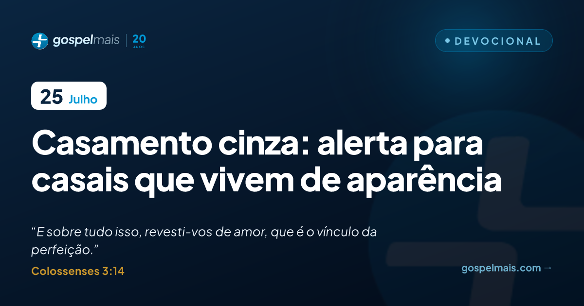 Casamento cinza: alerta para casais que vivem de aparência
