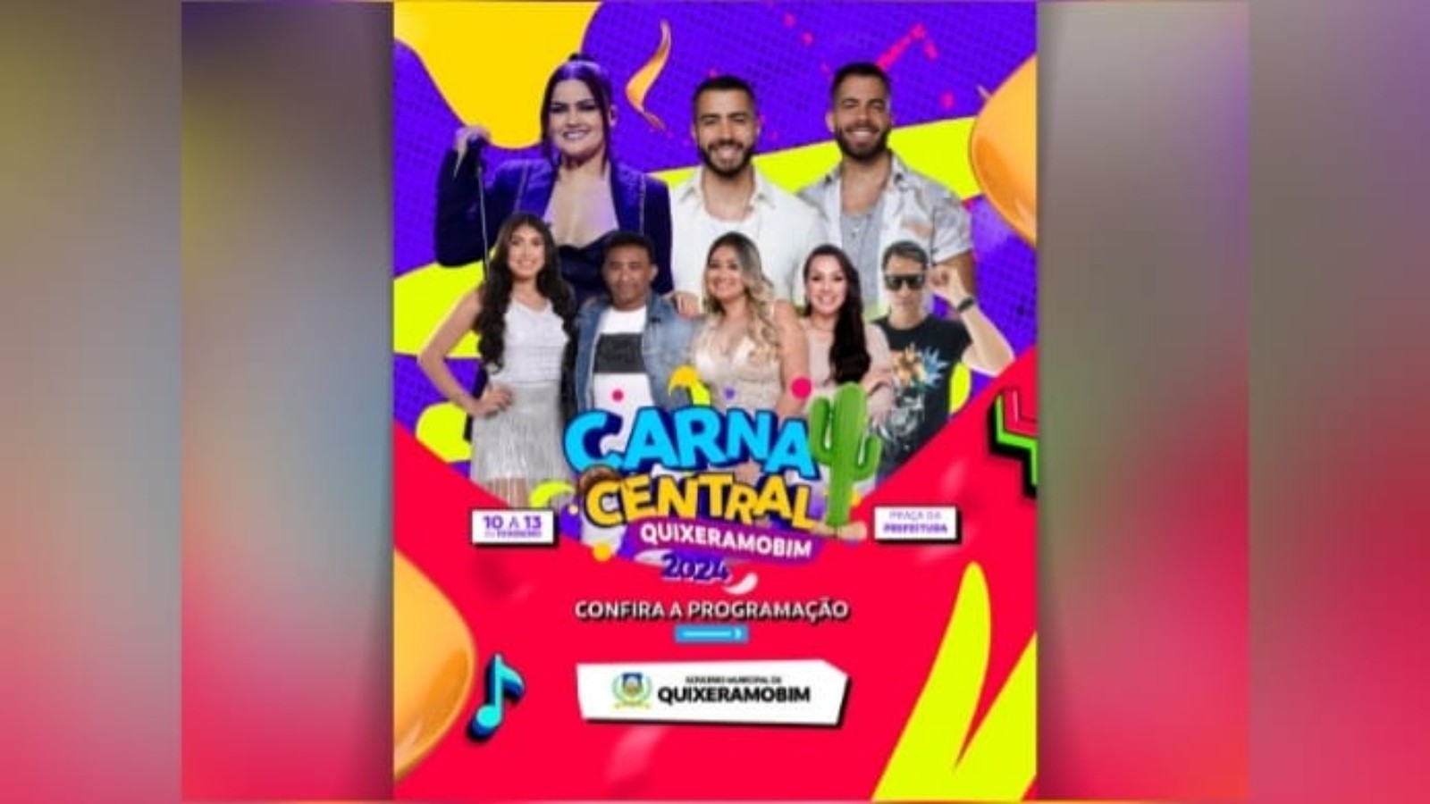 MP pede condenação de prefeitura por realizar carnaval durante seca
