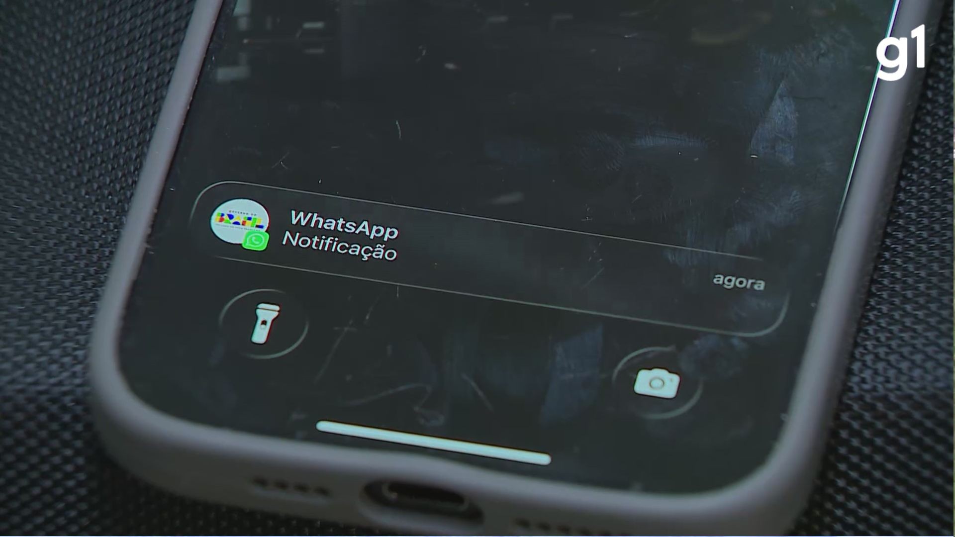 Mensagem sobre celular seguro gera desconfiança no RS: ‘Não abri’