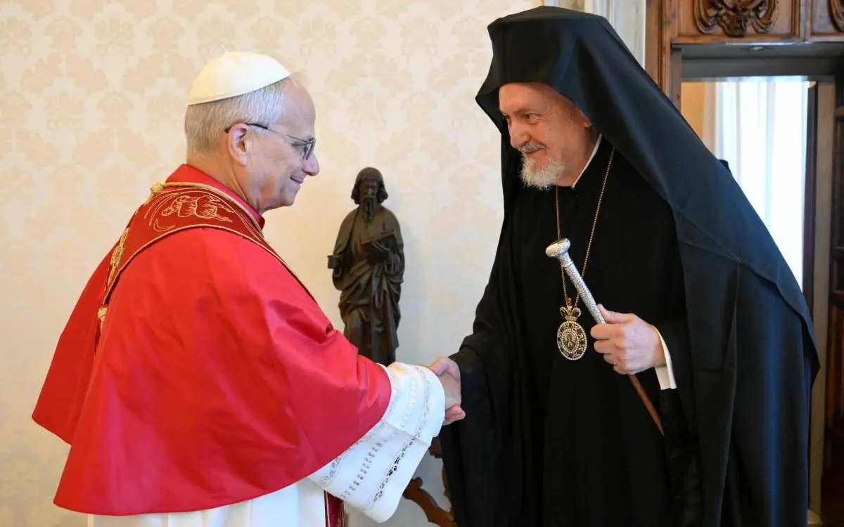 Papa defende união dos cristãos para promover a paz mundial