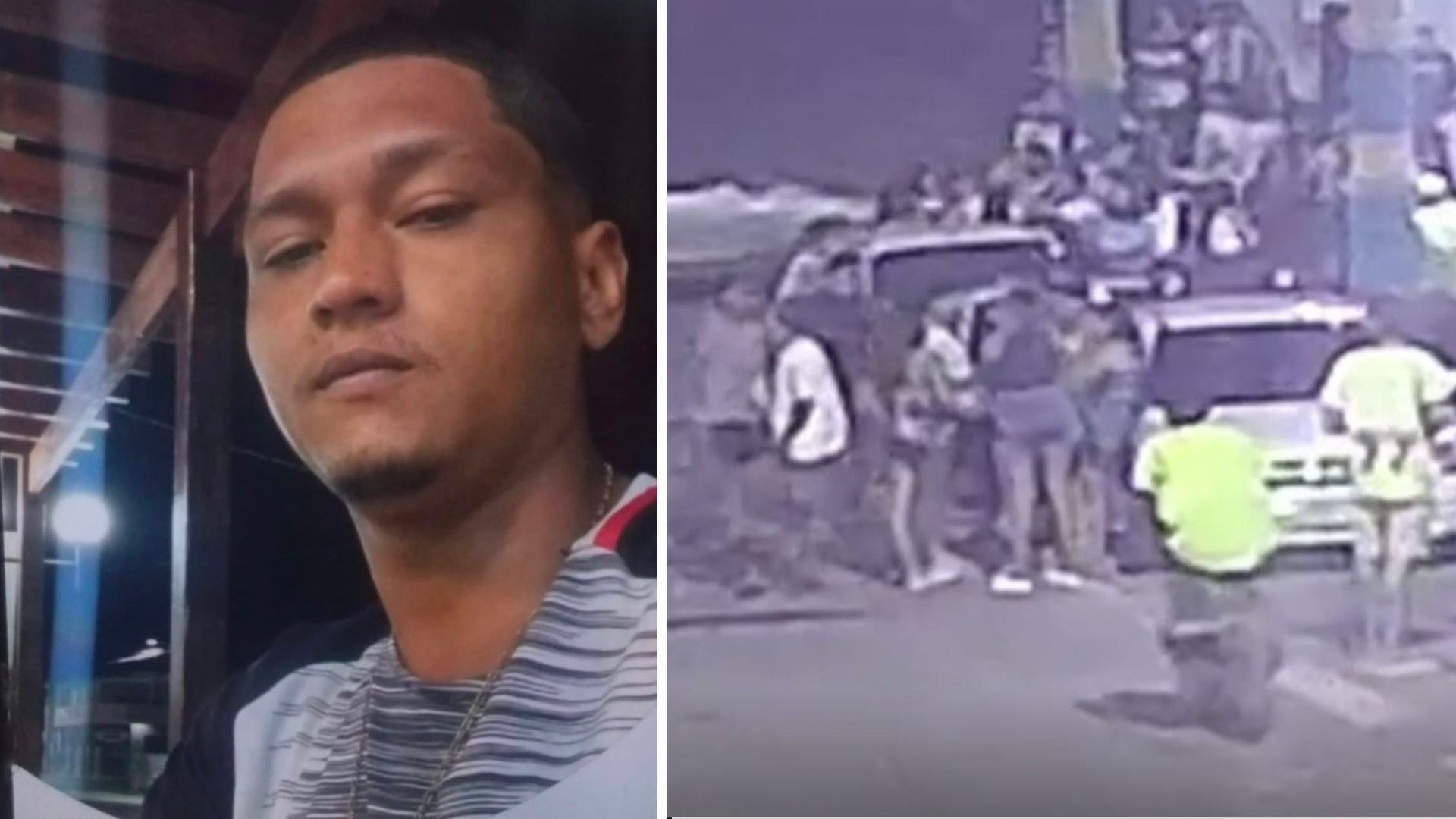 Homem é morto e adolescente é baleado em ataque a tiros no meio da rua